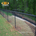 Decorative 6ft black cyclone wire chain link fence